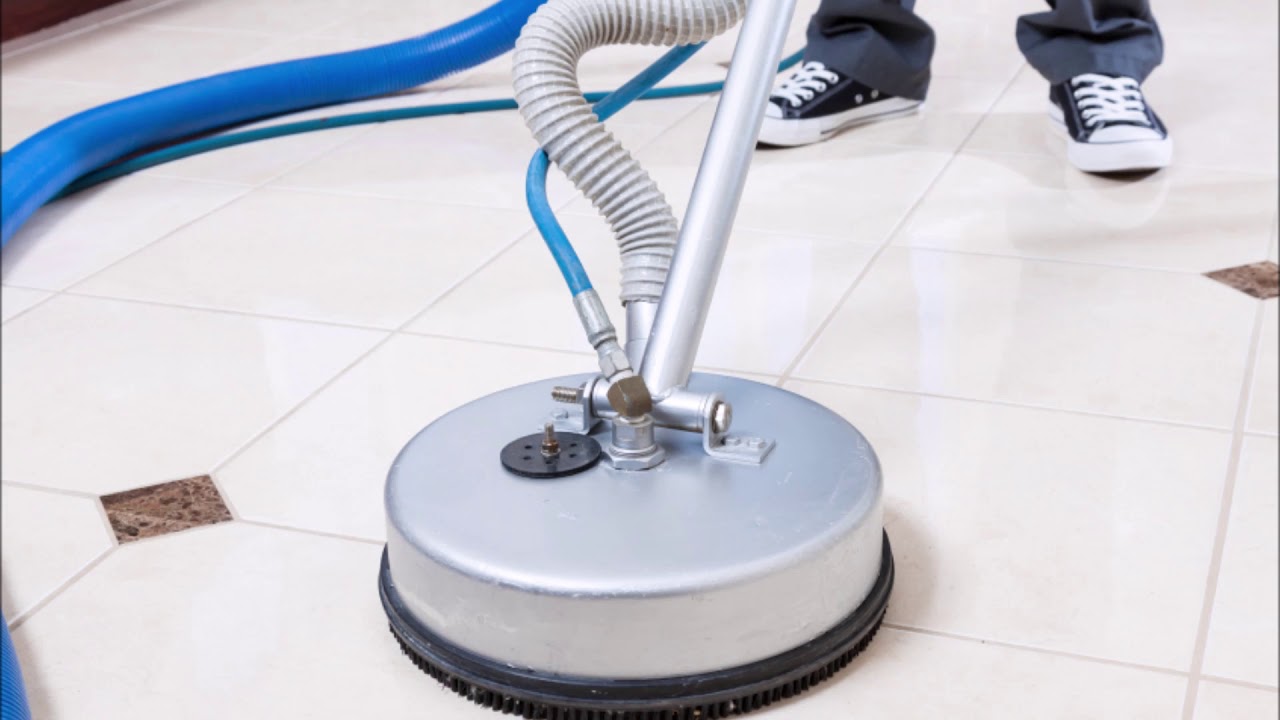 Clean tile floor result