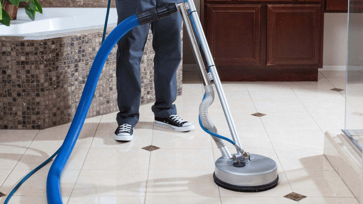 deep tile and grout cleaning